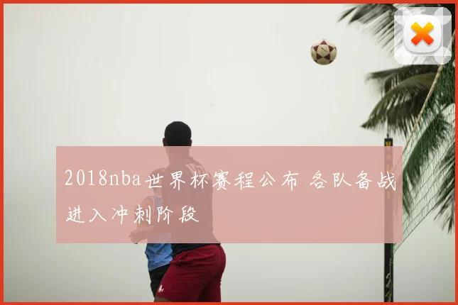 2018nba世界杯赛程公布 各队备战进入冲刺阶段
