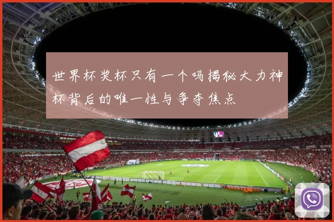 世界杯奖杯只有一个吗揭秘大力神杯背后的唯一性与争夺焦点